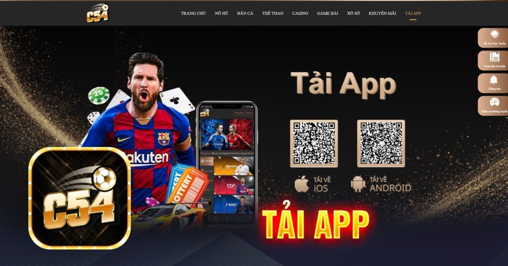 Hướng dẫn tải app C54