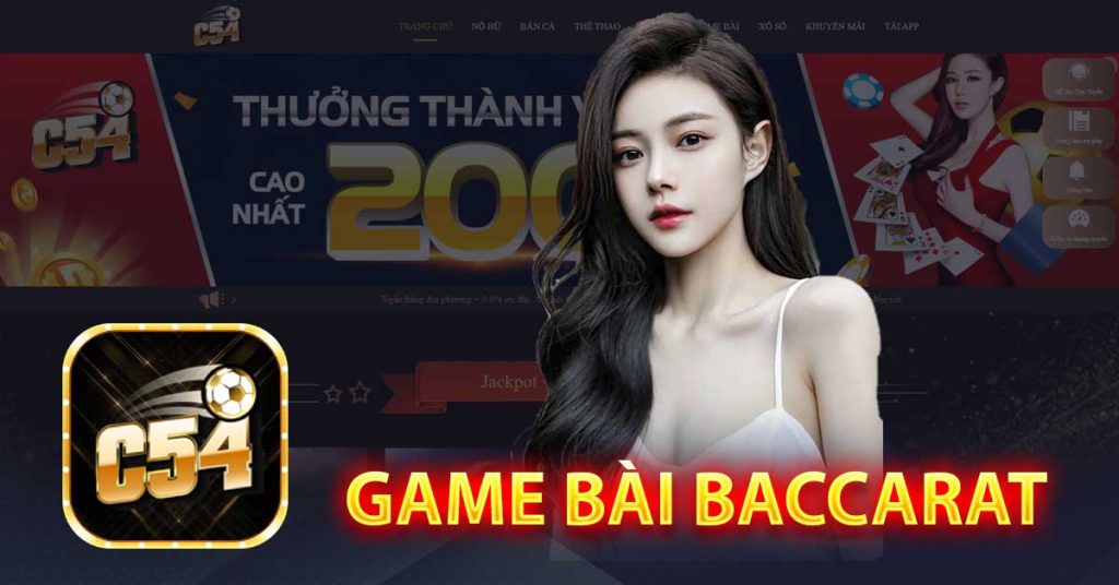 Game bài baccarat