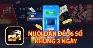 Nuôi dàn đề 36 số khung 3 ngày online